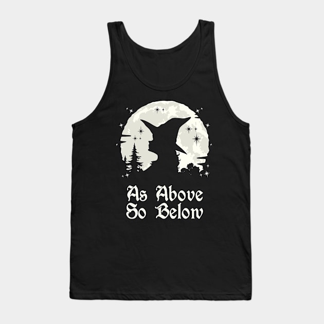 As Above So Below Tank Top by ShirtFace